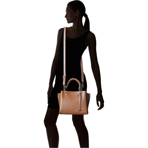 Women's Gloadithh Stylish Tote With Shoulder Strap Brown For Everyday Life Bag - Picture 6 of 6